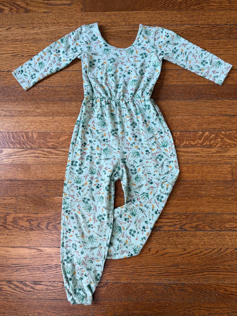 Alice + Ames Girls' Green Pants Romper Size 6
